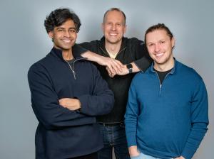 The co-founders behind the breakthrough: Sauraj Gambhir, Frank Hutter, and Noah Hollmann
